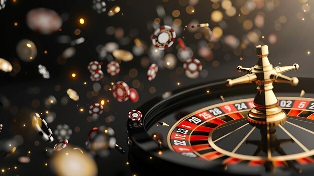 Texas Poker table layout with dealer and player positions
